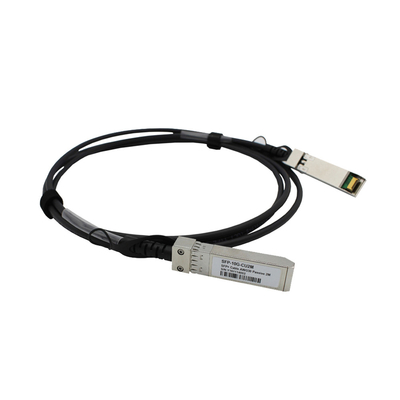 3m SFP+の直接付加ケーブル10G Dacはホットプラグ対応SFP 20PINの足跡をケーブルで通信する